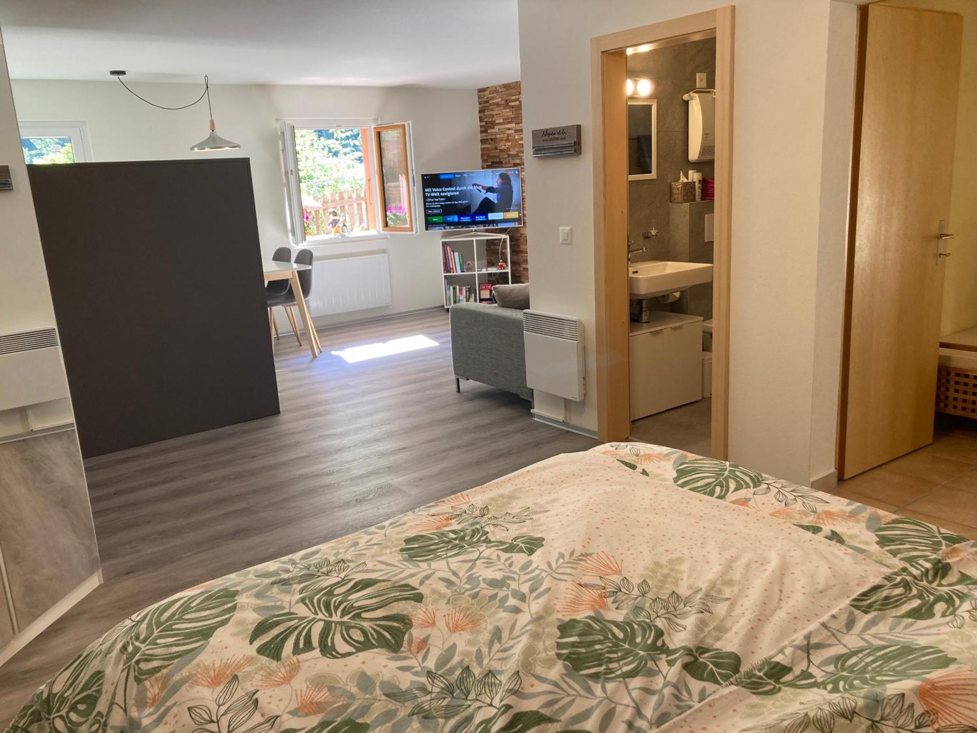 Ferienwohnung Morgengruss Sankt Niklaus Exterior foto