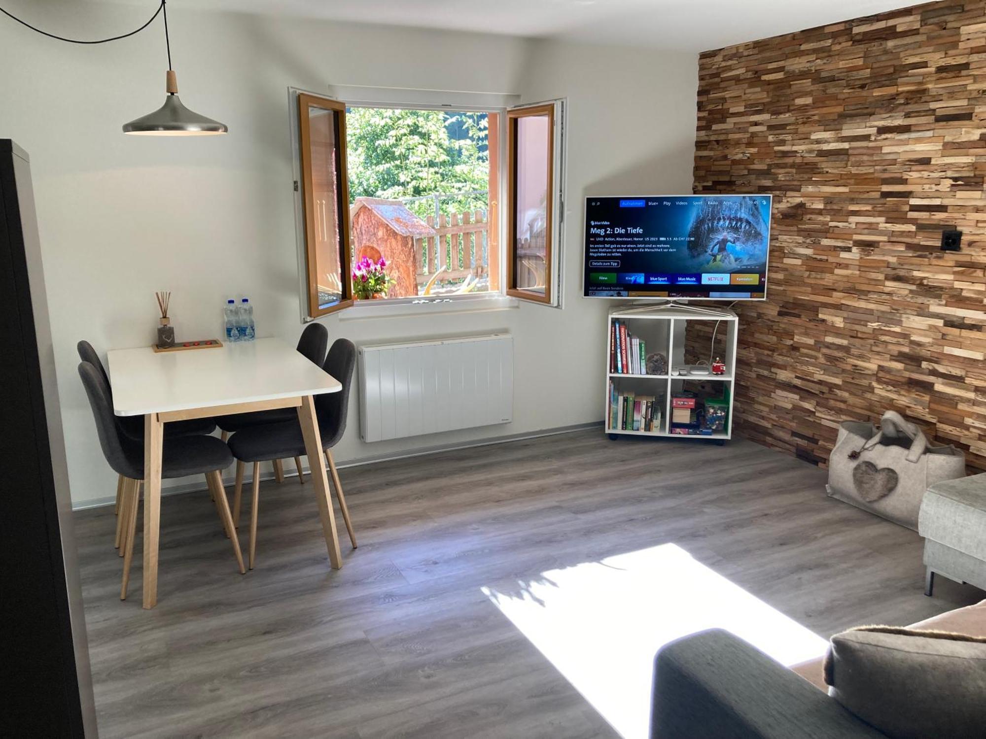 Ferienwohnung Morgengruss Sankt Niklaus Exterior foto